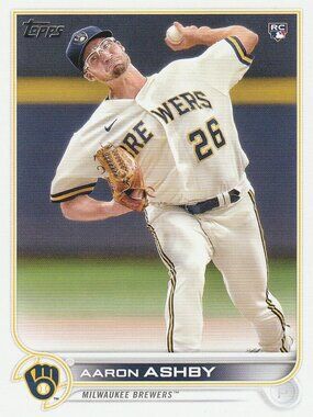 Aaron Ashby - 2022 Topps Series 1 MLB Rookie Card